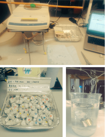 photo 4 - density measurements
